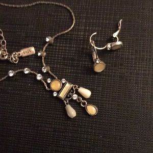 Vintage 1928 Necklace and earrings